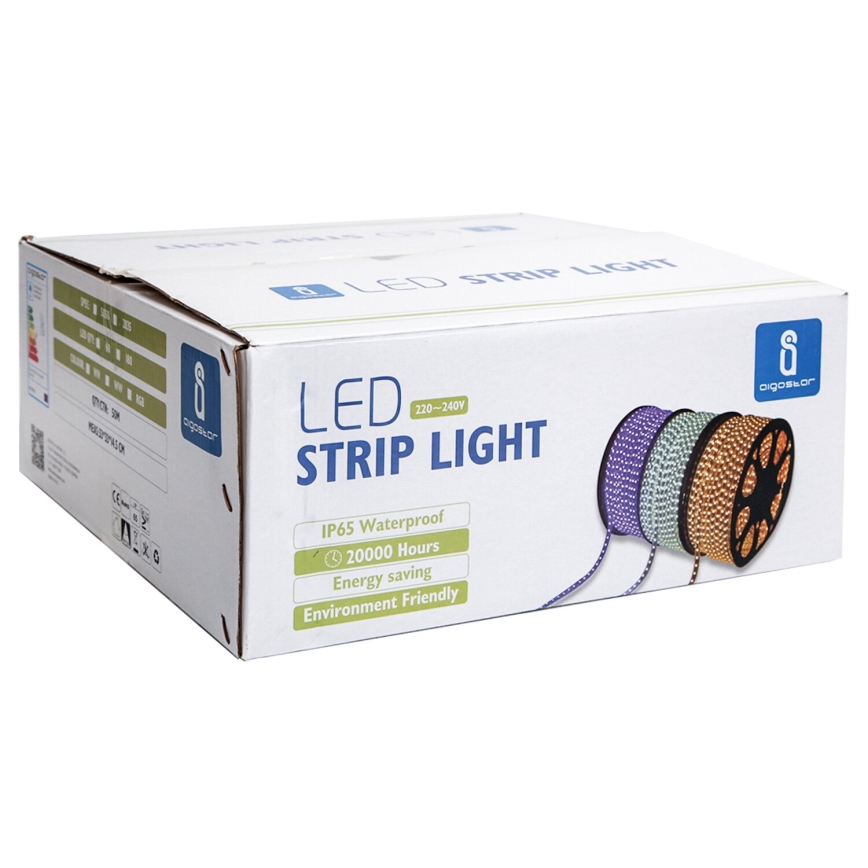 Aigostar - Tira exterior LED 50m LED/350W/230V 3000K IP65