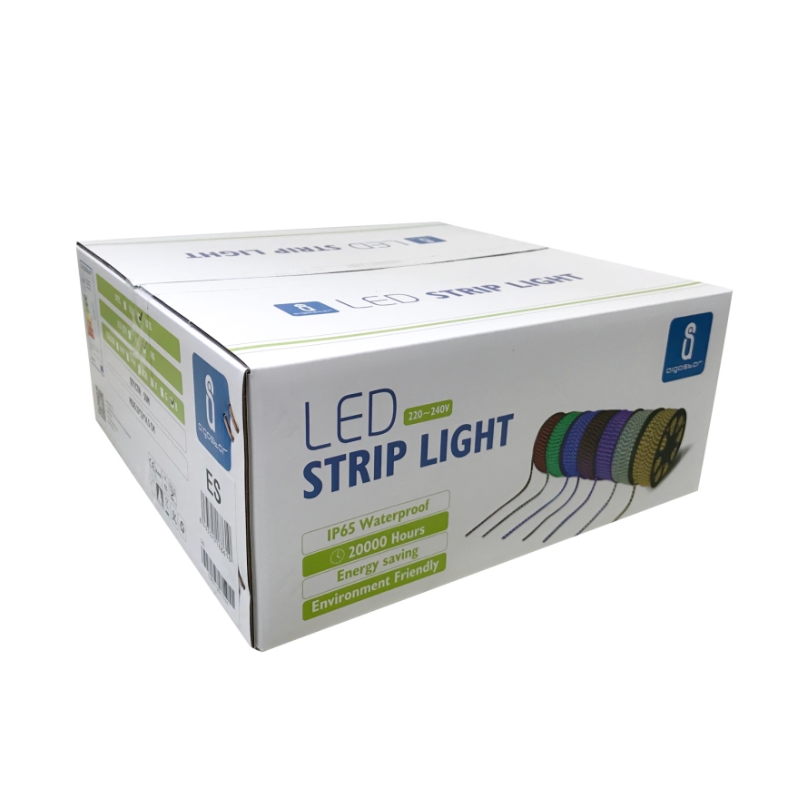 Aigostar - Tira exterior LED 50m LED/350W/230V azul IP65