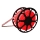 Aigostar - Tira exterior LED 50m LED/350W/230V vermelho IP65