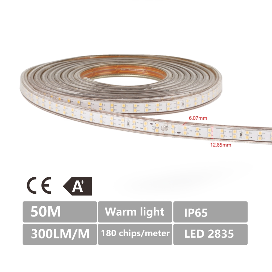 Aigostar - Tira exterior LED 50m LED/400W/230V 6500K IP65