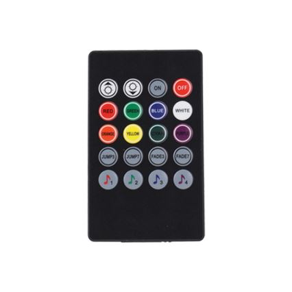 Aigostar - Tira exterior LED RGB com regulação 3m LED/24W/12/230V IP65 + controlo remoto