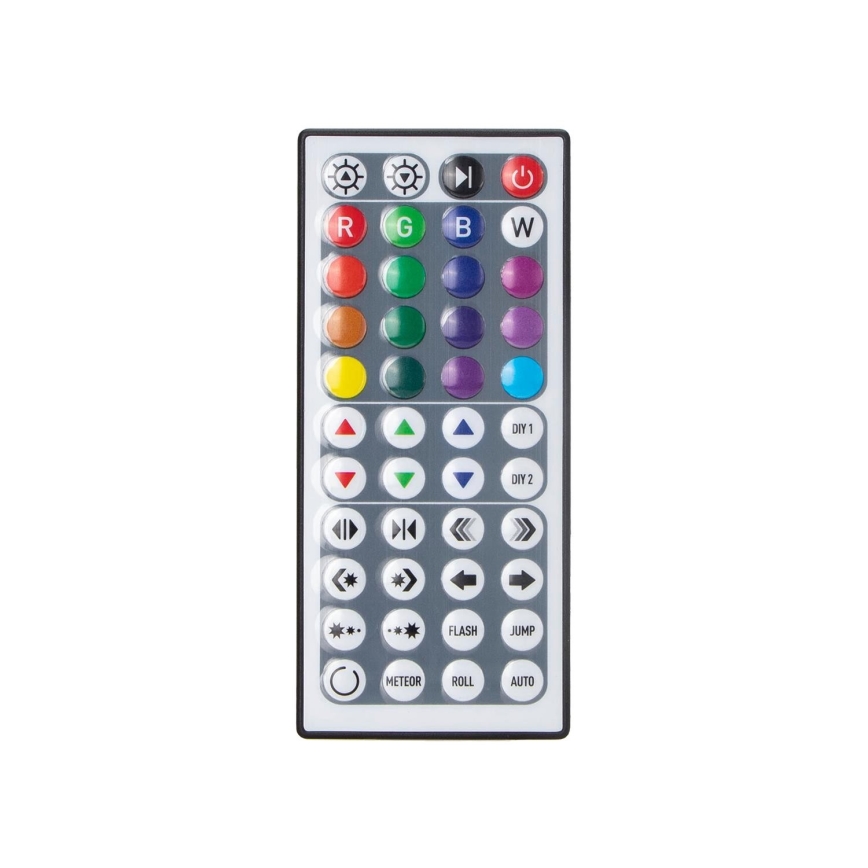 Aigostar - Tira exterior LED RGB com regulação 5m LED/24W/12/230V IP65 + controlo remoto