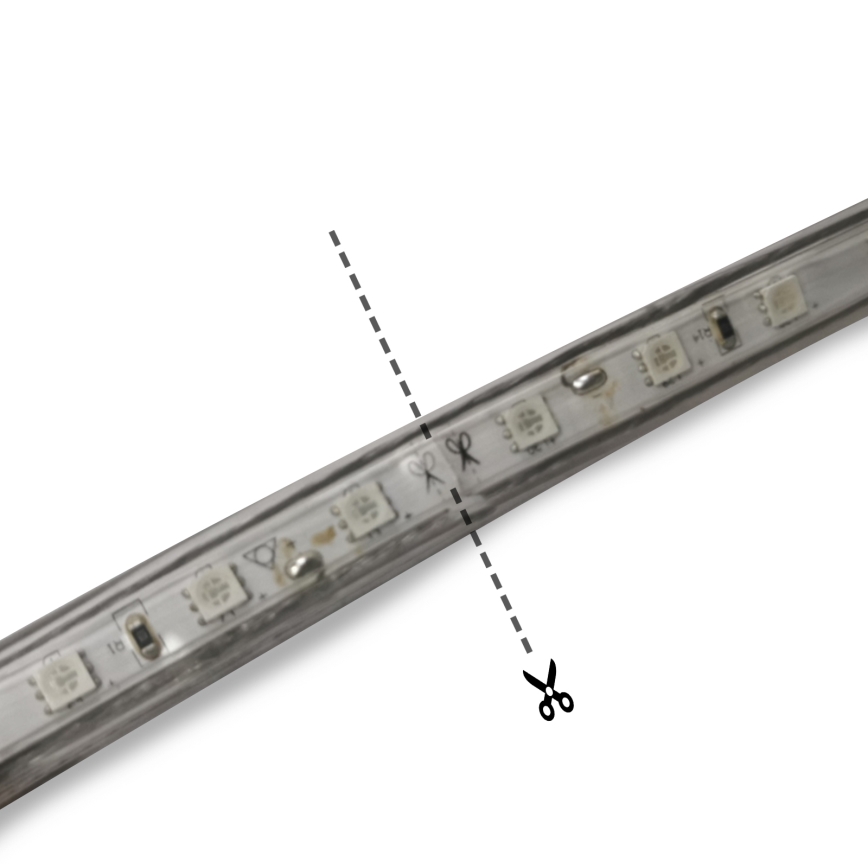 Aigostar - Tira LED 50m LED/300W/230V IP65 vermelho
