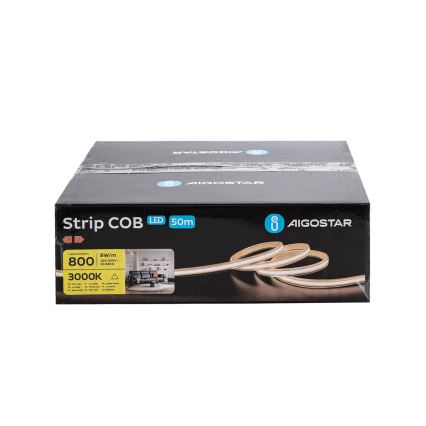 Aigostar - Tira LED 50m LED/320W/230V 3000K IP65