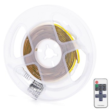 Aigostar - Tira LED com regulação 2m LED/18W/24/230V 3000K + comando