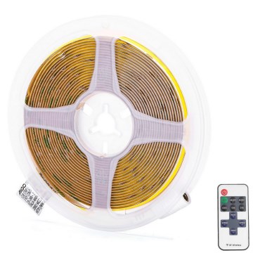 Aigostar - Tira LED com regulação 5m LED/36W/24/230V 6500K + comando