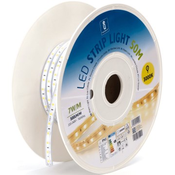 Aigostar - Tira LED LED/350W/230V 50m 3000K IP65