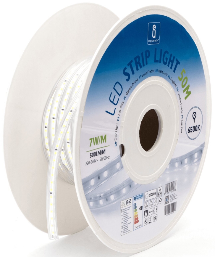 Aigostar - Tira LED LED/350W/230V 50m 6500K IP65