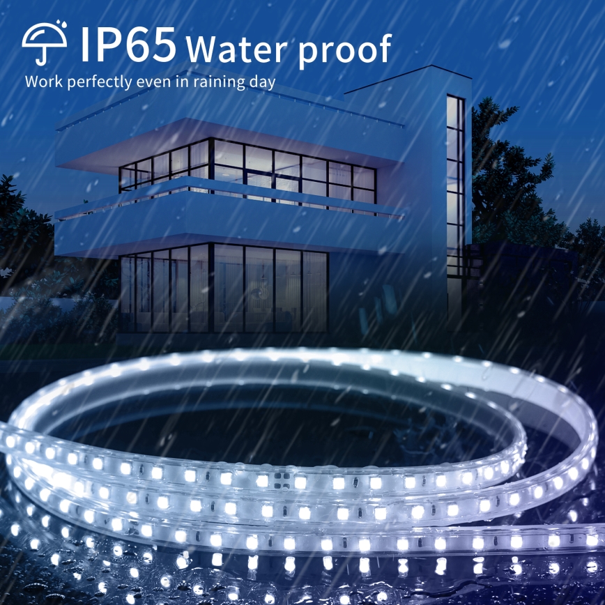 Aigostar - Tira LED LED/400W/230V 50m 6500K IP65