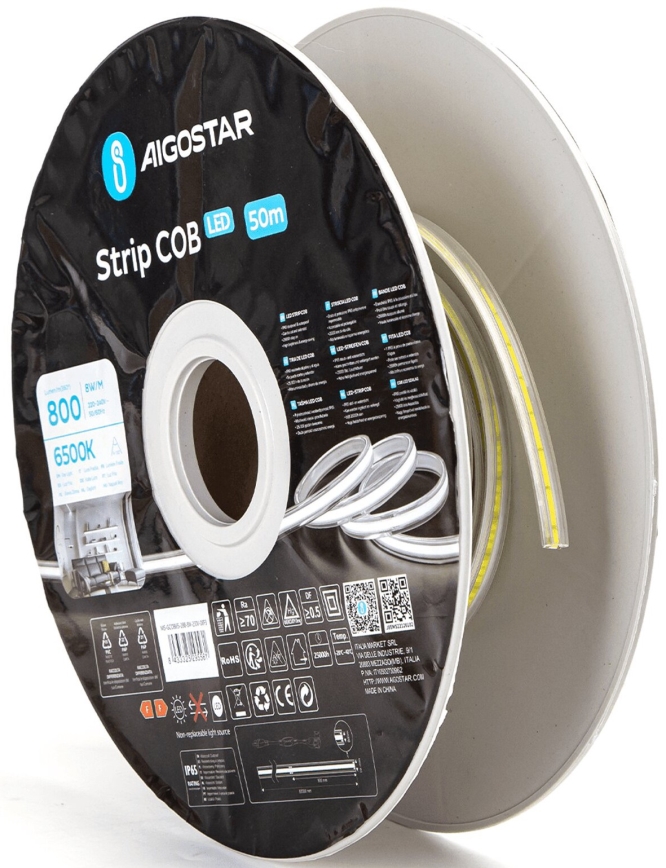 Aigostar - Tira LED LED/400W/230V 50m 6500K IP65