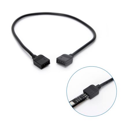 Aigostar - Tira LED RGB Inteligente com regulação 4x0,5m LED/4,5W/5V Wi-Fi + comando