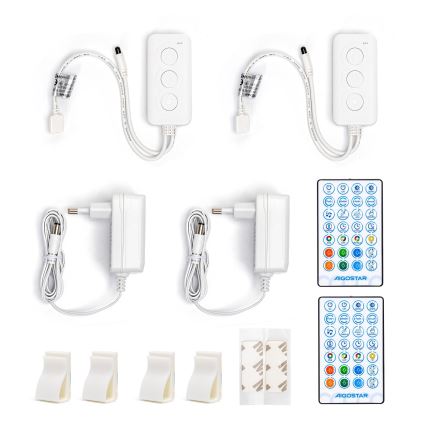 Aigostar - Tira LED RGBW com regulação LED/18W/12V 2x5 m Wi-Fi