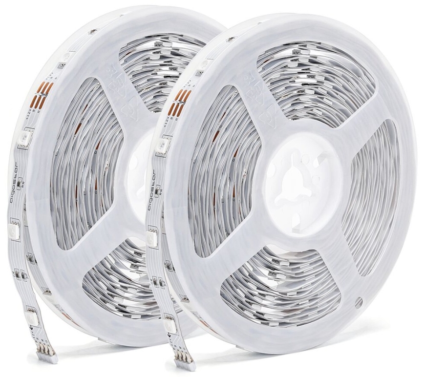 Aigostar - Tira LED RGBW com regulação LED/48W/12V 2x7,5 m Wi-Fi