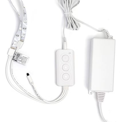 Aigostar - Tira LED RGBW com regulação LED/48W/12V 2x7,5 m Wi-Fi