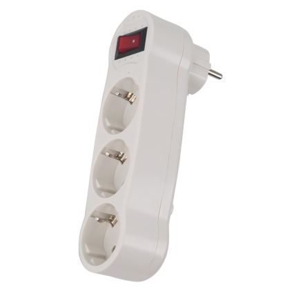 Aigostar - Tomada de distribuição com interruptor 3x16A/230V