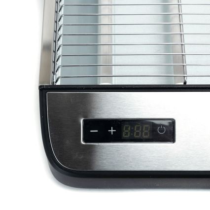 Aigostar - Torradeira 840-1000W/230V cromado mate