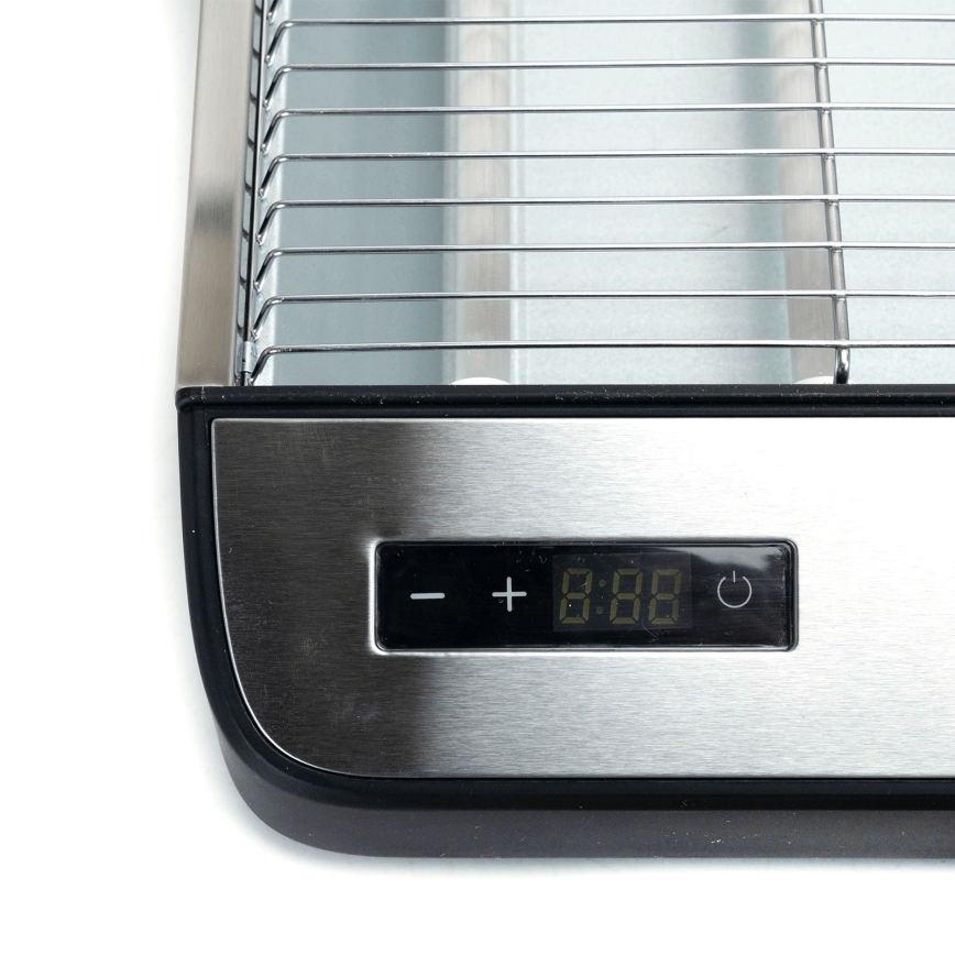 Aigostar - Torradeira 840-1000W/230V cromado mate
