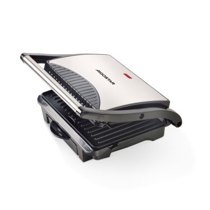 Aigostar - Tostadeira 1000W/230V preto/cromado mate