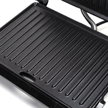 Aigostar - Tostadeira 1000W/230V preto/cromado mate