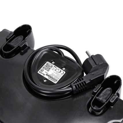 Aigostar - Tostadeira 1000W/230V preto/cromado mate