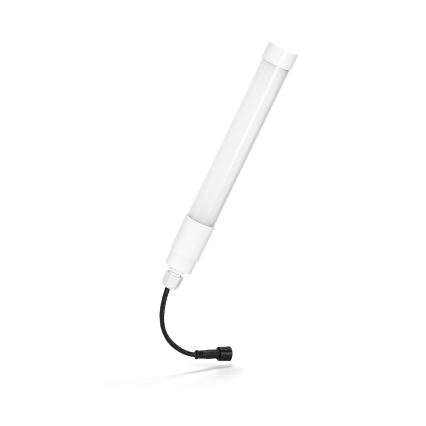 Aigostar - Tubo LED regulável com painel solar LED/3,2V 3000K/4000K/6500K IP65 + comando
