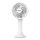 Aigostar - Ventilador portátil recarregável 3W/5V 1500mAh USB branco
