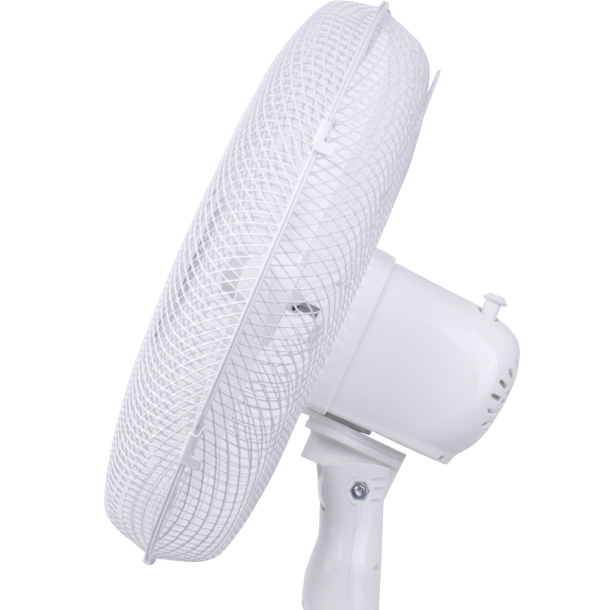 Aigostar - Ventoinha de chão 40W/230V 120 cm branco