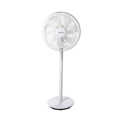 Aigostar - Ventoinha de chão 45W/230V 110 cm branco