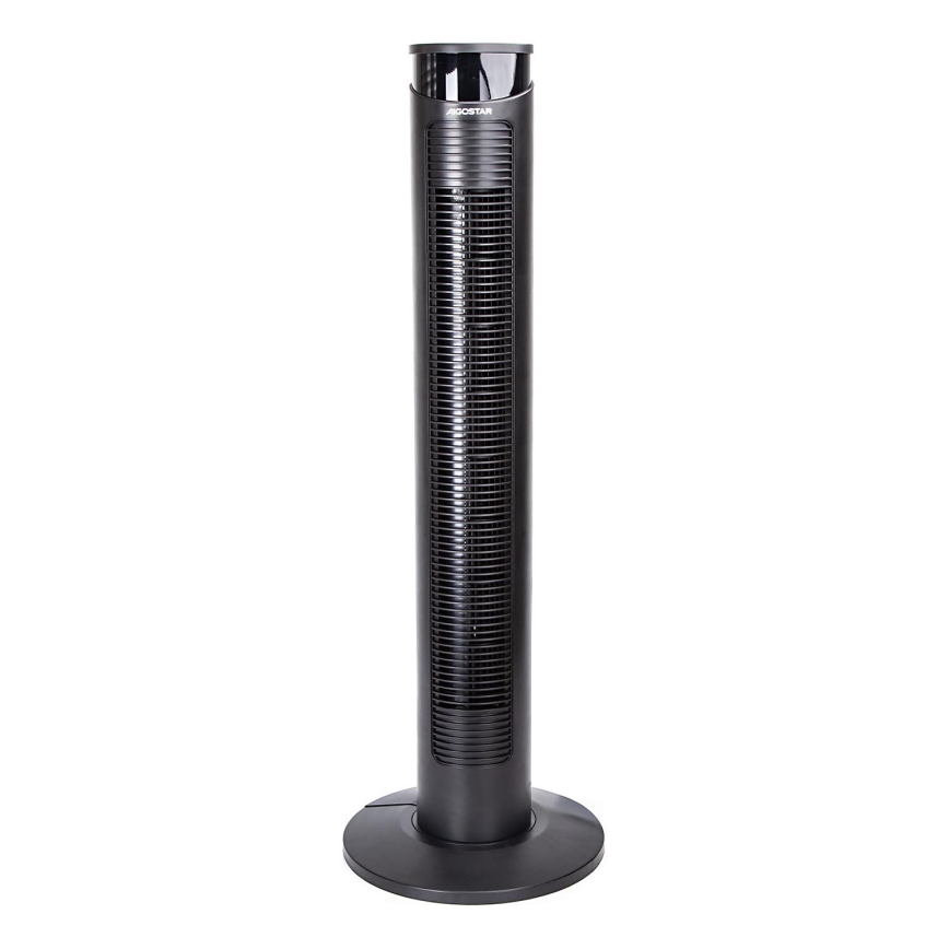Aigostar - Ventoinha de chão 45W/230V preto + CR