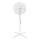 Aigostar - Ventoinha de chão 50W/230V 120 cm branco