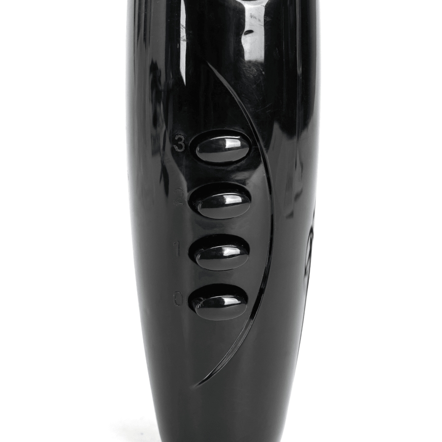 Aigostar - Ventoinha de chão 60W/230V preto