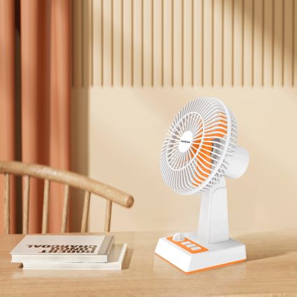 Aigostar - Ventoinha de mesa 6W/USB