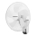 Aigostar -  Ventoinha de parede 45W/230V branco + comando