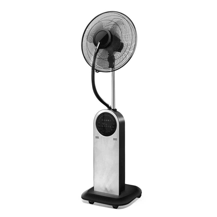 Aigostar - Ventoinha de pé com efeito de névoa MIST 95W/230V + comando