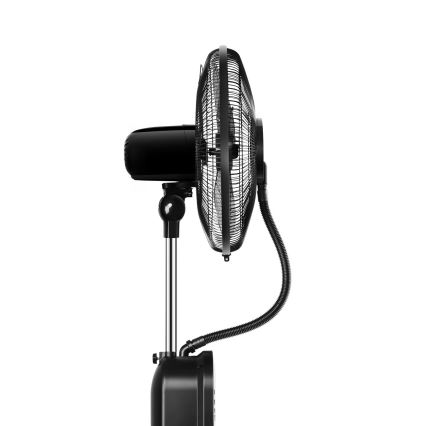 Aigostar - Ventoinha de pé com efeito de névoa MIST 95W/230V + comando