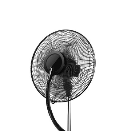 Aigostar - Ventoinha de pé com efeito de névoa MIST 95W/230V + comando