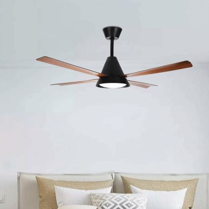 Aigostar - Ventoinha de teto LED com regulação LED/24W/230V 2700-6500K 132cm + comando