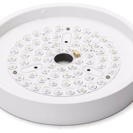 Aigostar - Ventoinha de teto LED com regulação LED/24W/230V 2700-6500K diâmetro 165 cm + comando branco