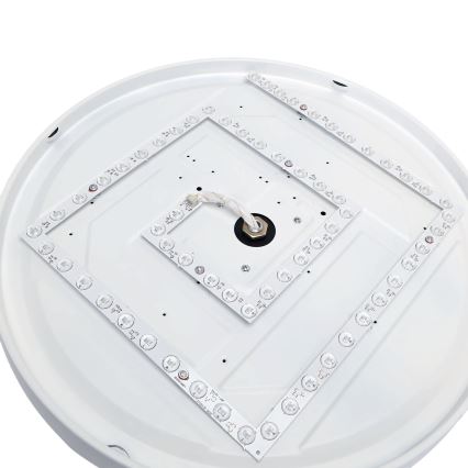 Aigostar - Ventoinha de teto LED com regulação LED/36W/230V 2700-6500K diâmetro 107 cm + comando branco