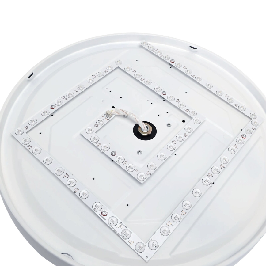 Aigostar - Ventoinha de teto LED com regulação LED/36W/230V 2700-6500K diâmetro 107 cm + comando branco