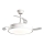 Aigostar - Ventoinha de teto LED com regulação LED/36W/230V 2700-6500K diâmetro 107 cm + comando branco