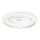 Aigostar - Ventoinha de teto LED com regulação LED/40W/230V 2700/4000/6500K diâmetro 50 cm + comando branco