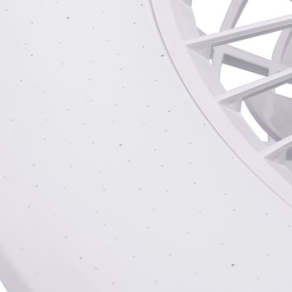 Aigostar - Ventoinha de teto LED com regulação LED/40W/230V 2700-6500K diâmetro 49 cm + comando branco