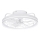 Aigostar - Ventoinha de teto LED com regulação LED/40W/230V 2700-6500K diâmetro 48 cm + comando branco