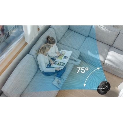 Aigostar - Ventoinha de torre 45W/230V preto