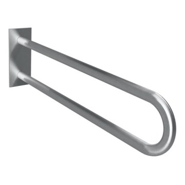 Alça de apoio 10,3x25,3 cm aço inoxidável/prateada