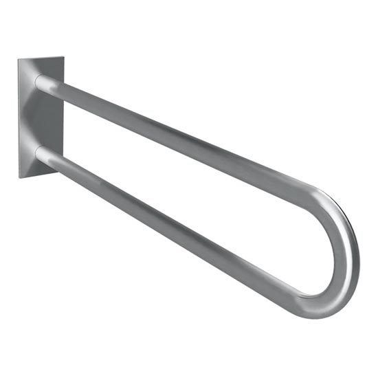 Alça de apoio 10,3x25,3 cm aço inoxidável/prateada