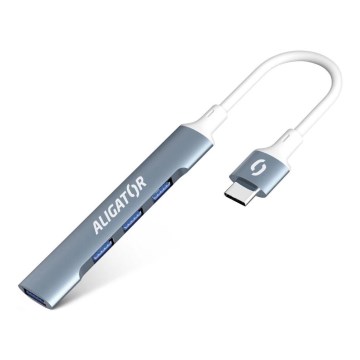 Aligator AHUB002 - hub USB-C 4 em 1