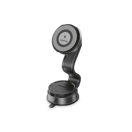 Aligator AMS07BK - Suporte para telemóvel para automóvel com braço flexível MagSafe, preto