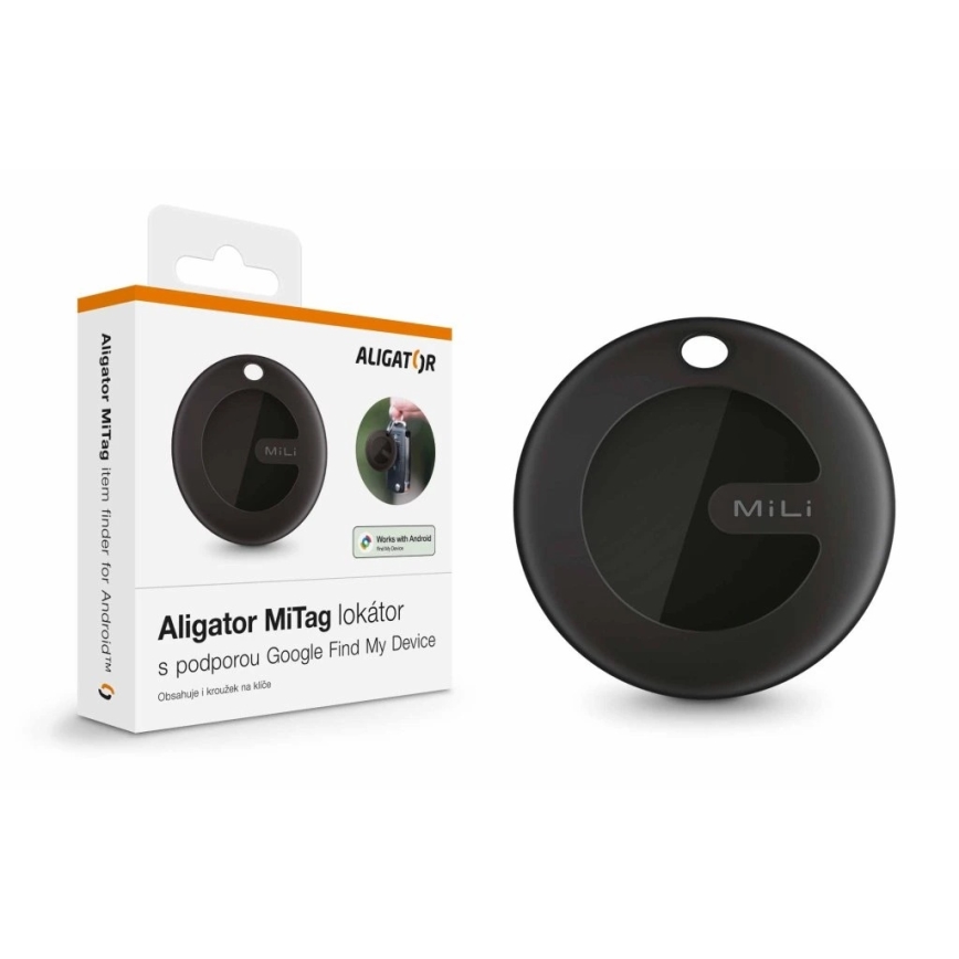 Aligator APD003 - Localizador MiTag 1xCR2032 IP67 preto